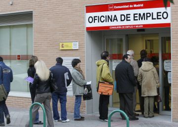 Una oficina de Empleo en la Comunidad de Madrid.