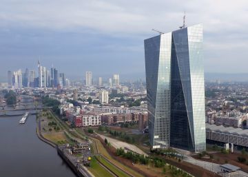 Sede del Banco Central Europeo en Fráncfort.