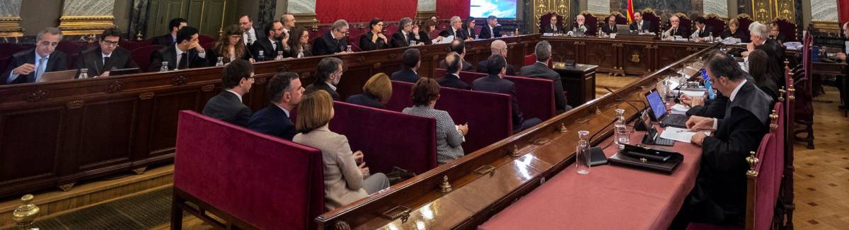 El Supremo condena a más de nueve años de cárcel a nueve líderes del 'procés'