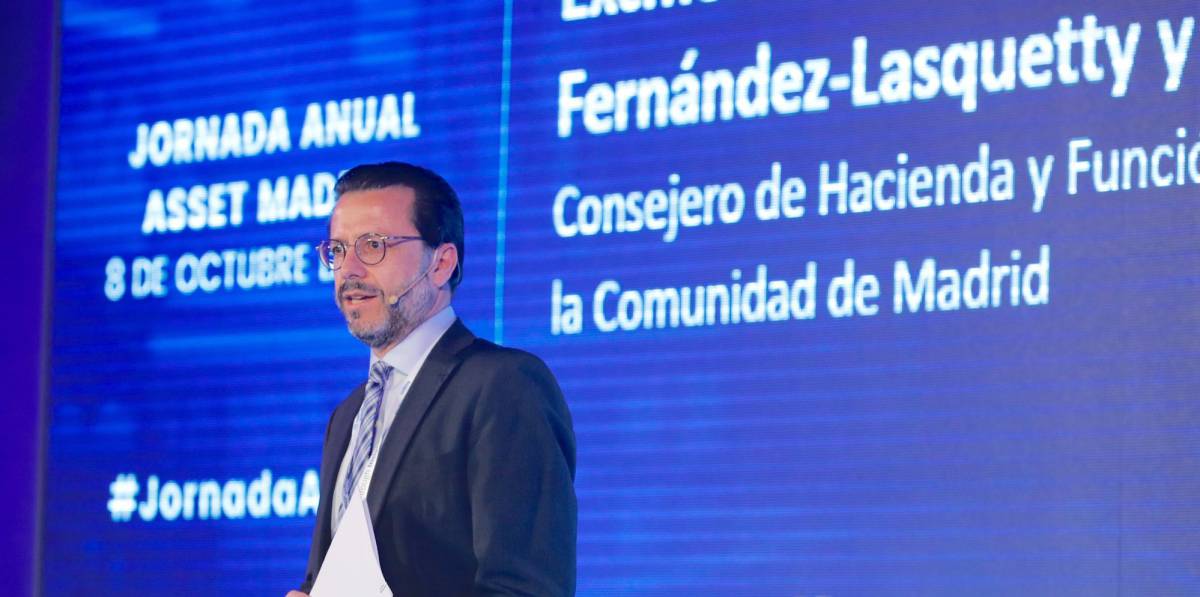 El consejero de Hacienda y Función Pública, Javier Fernández-Lasquetty.rn