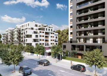 Promoción de Áurea en el nuevo barrio madrileño de El Cañaveral.