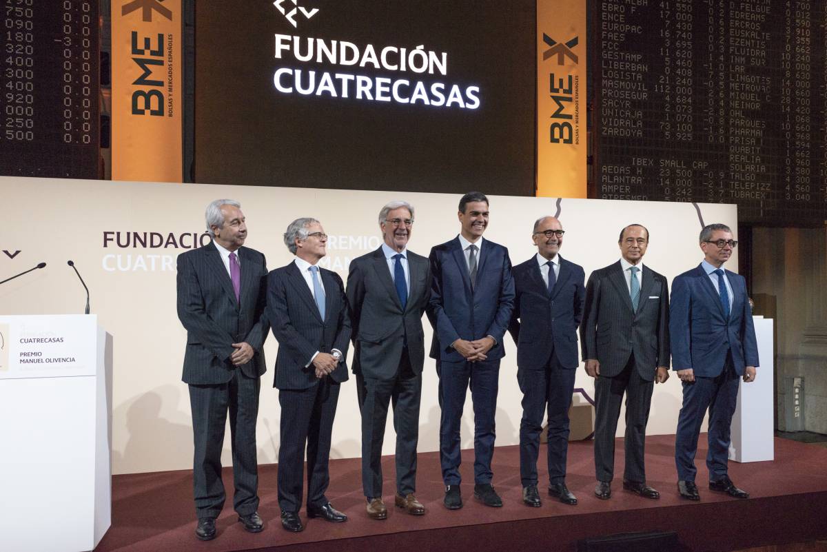 El presidente del Gobierno, Pedro Sánchez, presidió el evento en 2018.