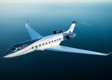 Una imagen virtual del Gulfstream G700.