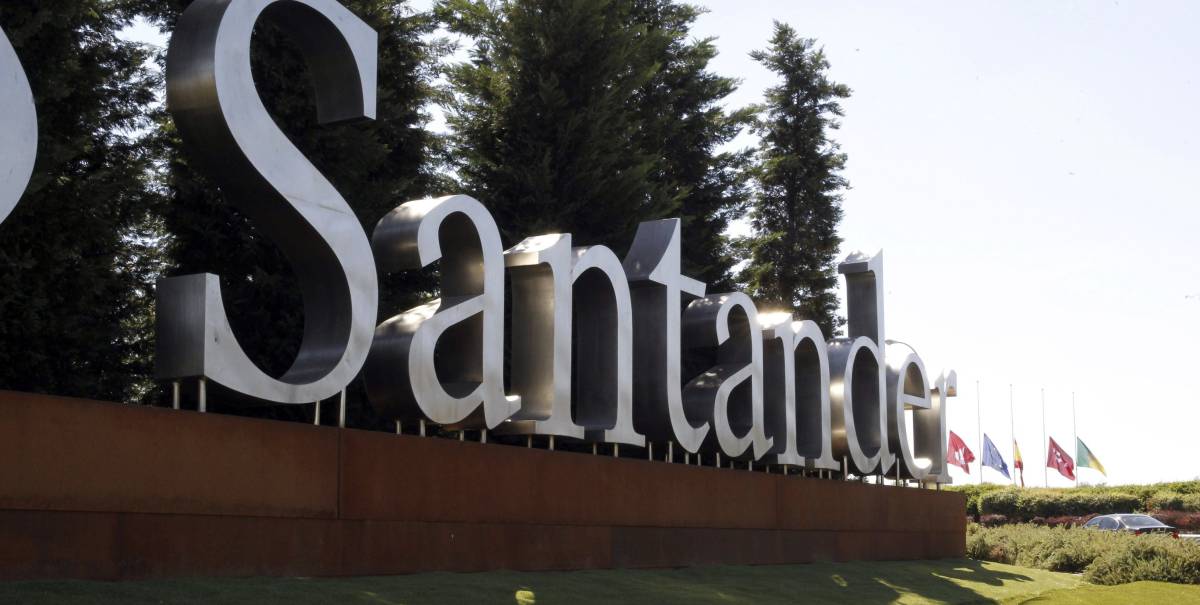 Logotipo de la Ciudad Financiera de Banco Santander