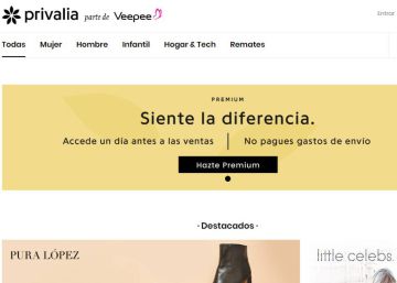 Privalia dispara un 50% su beneficio de la mano de Vente-Privée Privalia dispara un 50% su beneficio de la mano de Vente-Privée