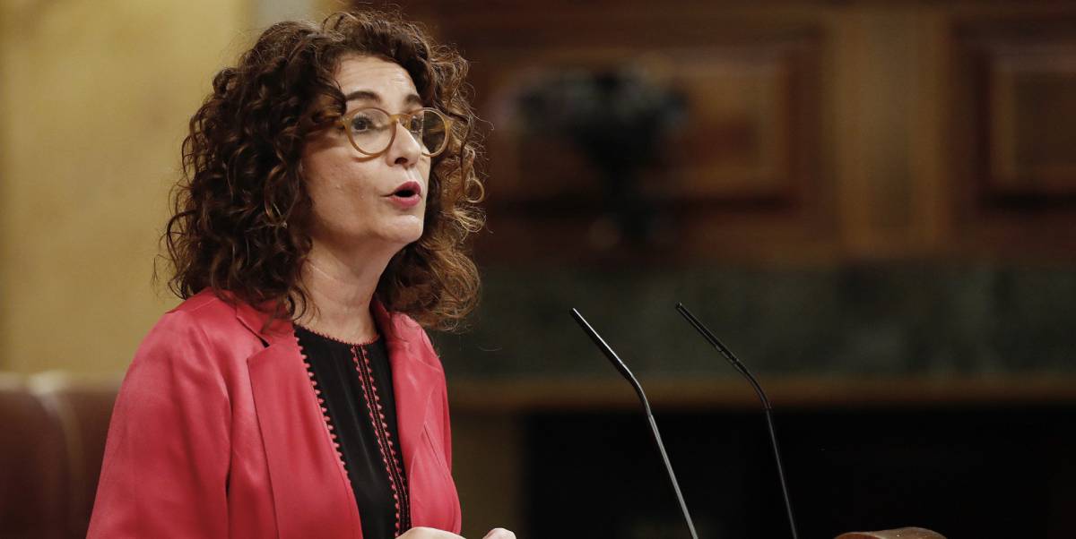 La ministra de Hacienda en funciones, María Jesús Montero.