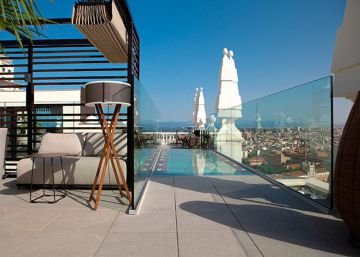 Imagen del hotel Riu Plaza de España.