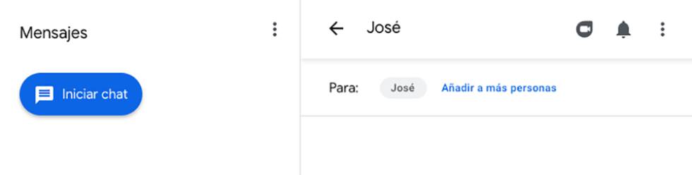 Nuevo botón de Google Duo en Mensajes.