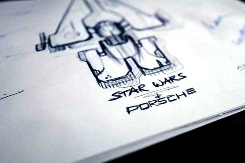 Porsche ha diseñado una de las naves que veremos en Star Wars Episodio IX