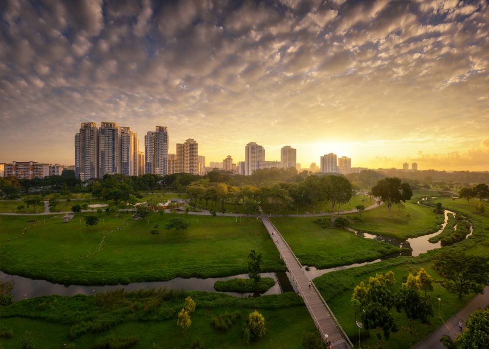 Bishan Park, en Singapur.