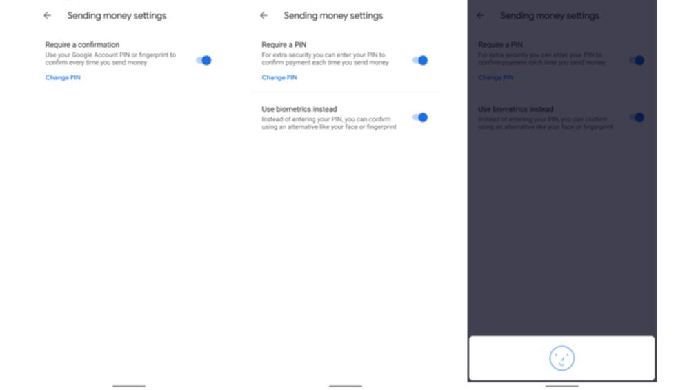 Pagar con reconocimiento facial o lector de huellas, nuevos métodos de Google Pay