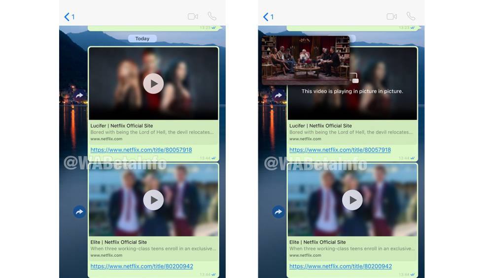 Ya puedes ver videos de Netflix en WhatsApp mediante ventana flotante