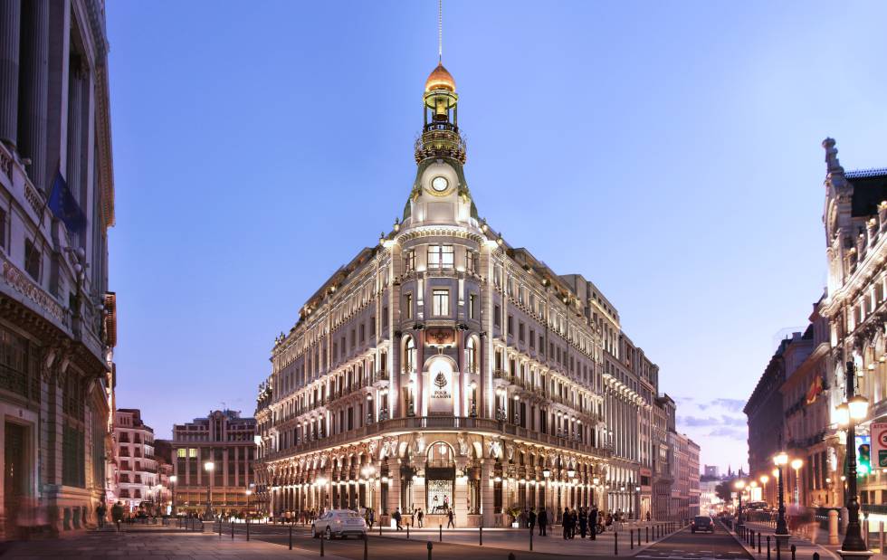 Centro Canalejas de Madrid, donde Four Season abrirá un hotel de cinco estrellas gran lujo.