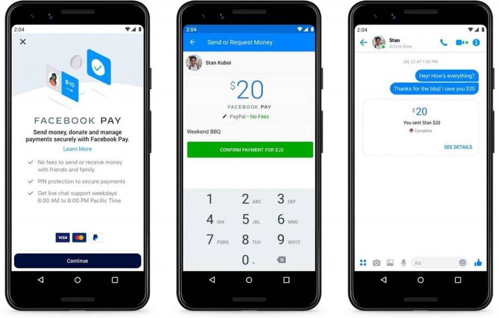Facebook Pay, el método de pago para WhatsApp e Instagram