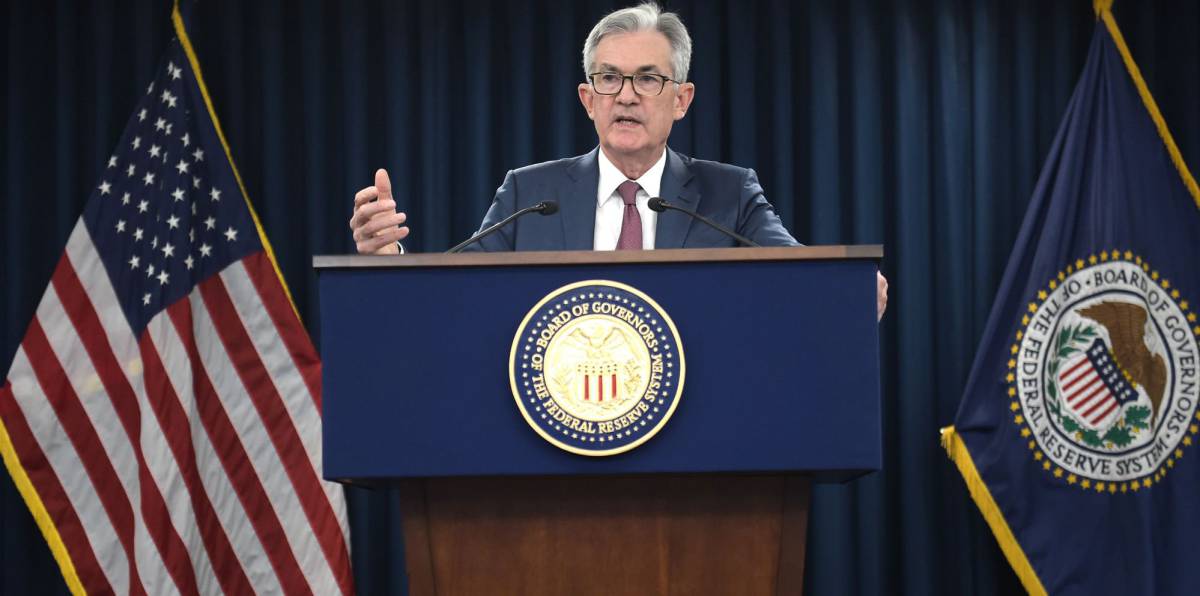 Presidente de la Fed, Jerome Powell.