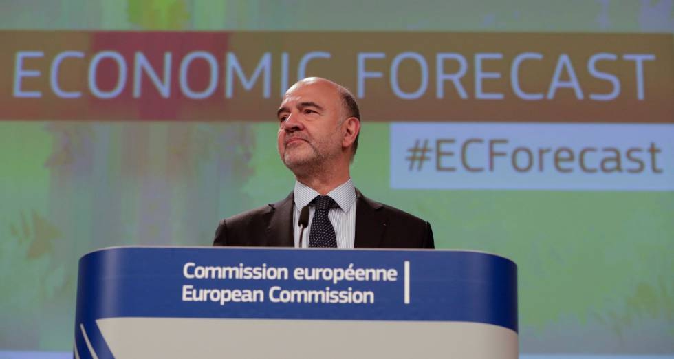 El comisario europeo de Asuntos Ecómicos, Pierre Moscovici.