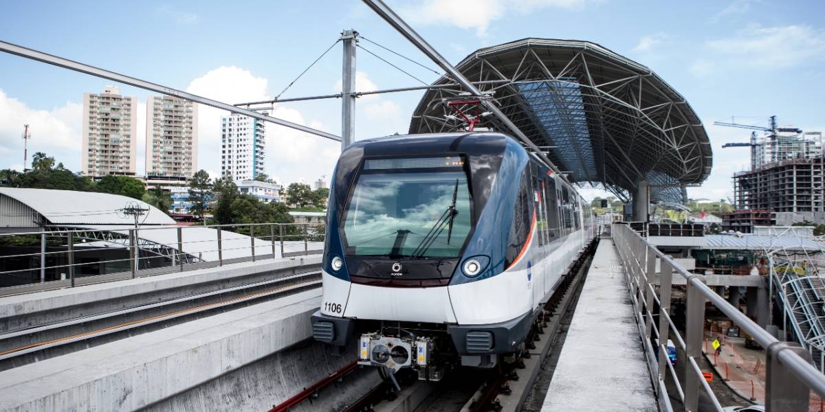 Imagen del metro de Panamá.