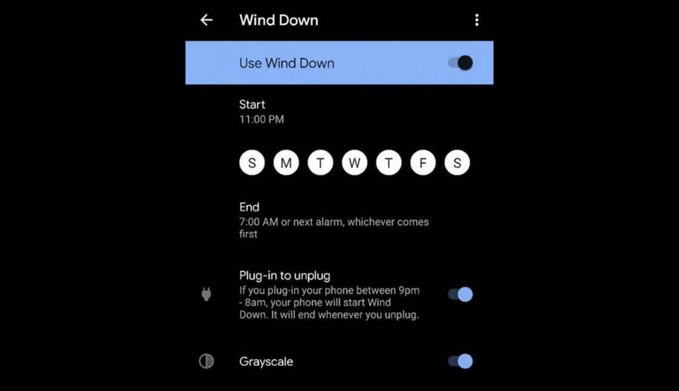 Android 10 permitirá que descanses de verdad por la noche