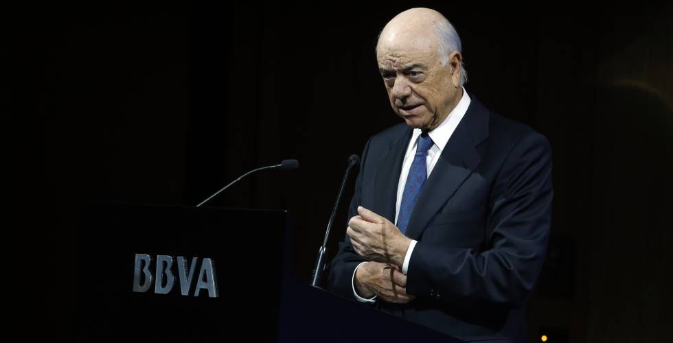 El expresidente de la entidad Francisco González.