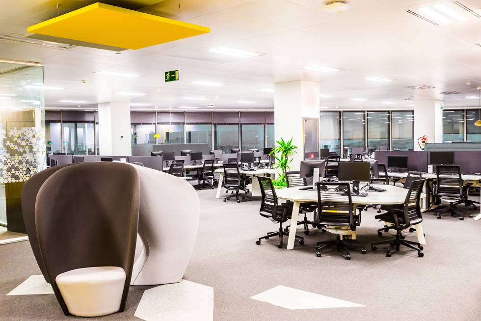 Las firmas abrazan el ‘open space’: oficinas sin barreras