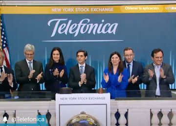 Pallete abre la sesión de Wall Street en plena transformación de Telefónica Pallete abre la sesión de Wall Street en plena transformación de Telefónica