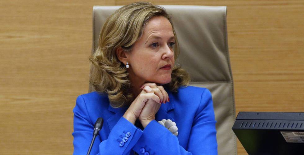 La ministra de Economía y Empresa en funciones, Nadia Calviño.