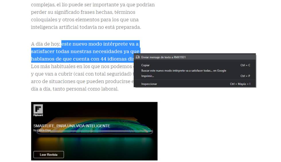 Con este truco aumentarás tu productividad utilizando tu móvil y el ordenador