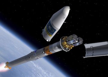 Imagen facilitada por la Agencia Espacial Europea de un satélite.