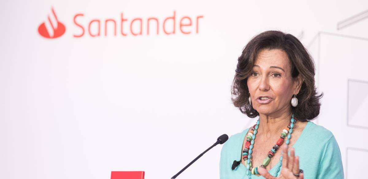 La presidenta de Santander, Ana Botín.