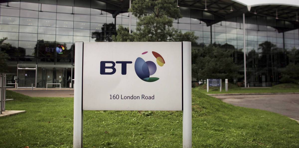 Sede de BT en Londres.