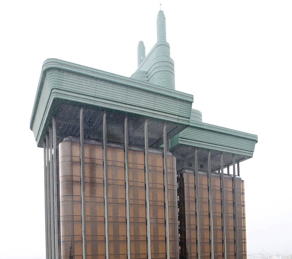 Estado actual de las Torres Colón con su emblemático