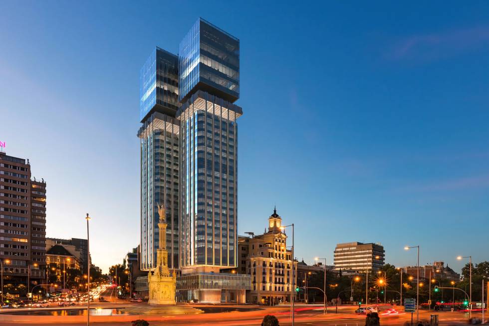 Mutua quitará el ‘enchufe’ en una reforma de 65 millones de las icónicas Torres de Colón