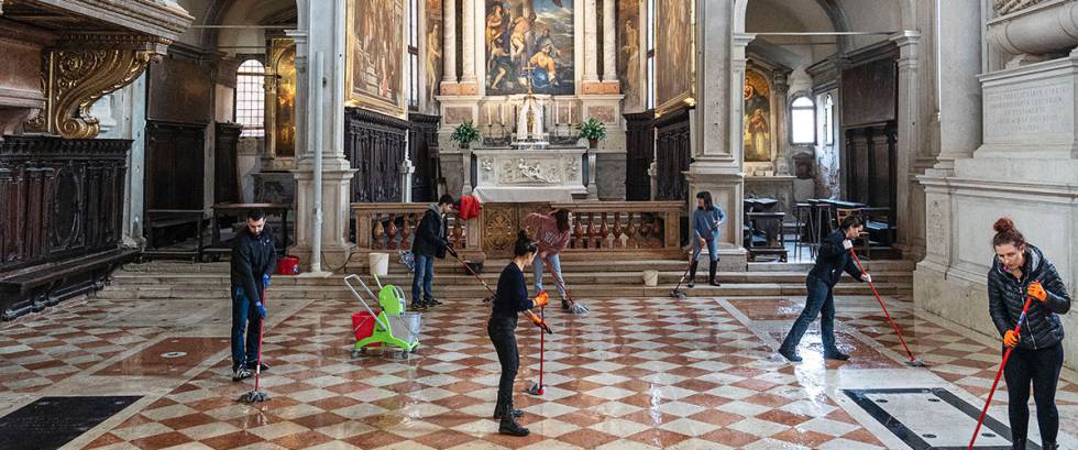 Venecia se arropa en los mecenas para proteger su patrimonio del agua