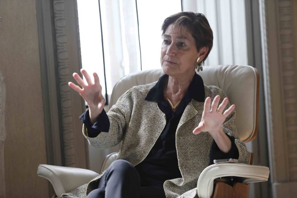 Victoria Ortega, presidenta en funciones del Consejo General de la Abogacía Española (CGAE), en una foto de archivo.