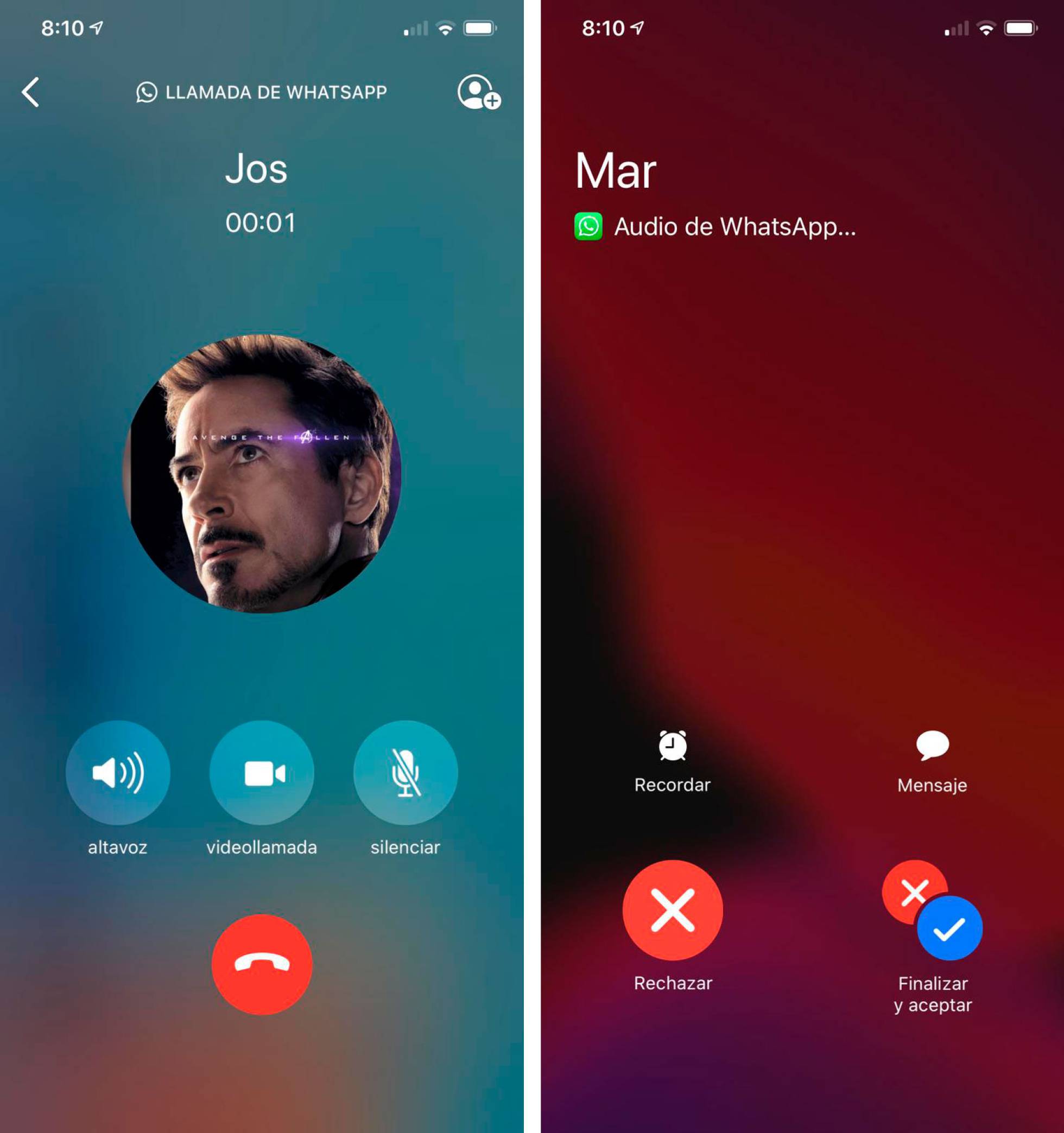 WhatsApp incluye en iOS llamadas en espera
