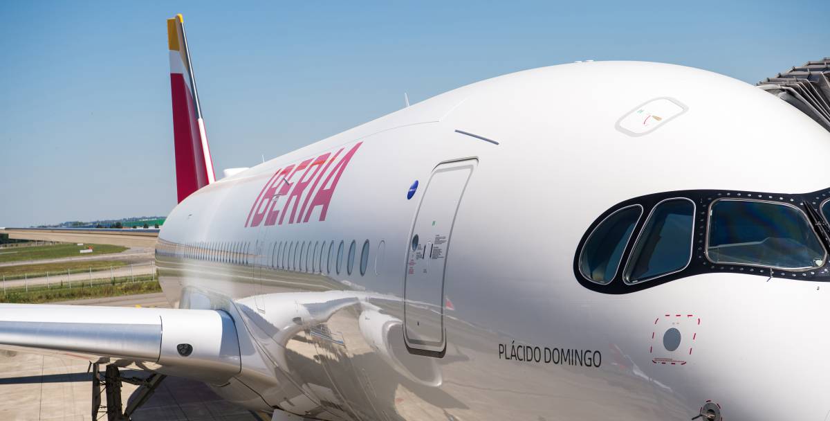Avión de Iberia