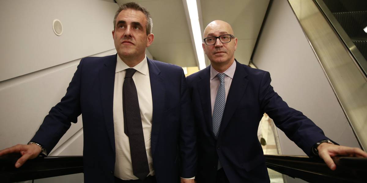 Víctor del Pozo y Jesús Nuño de la Rosa, consejeros delegados de El Corte Inglés.