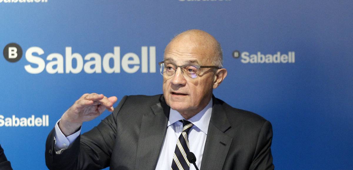 Josep Oliú, presidente de Banco Sabadell.