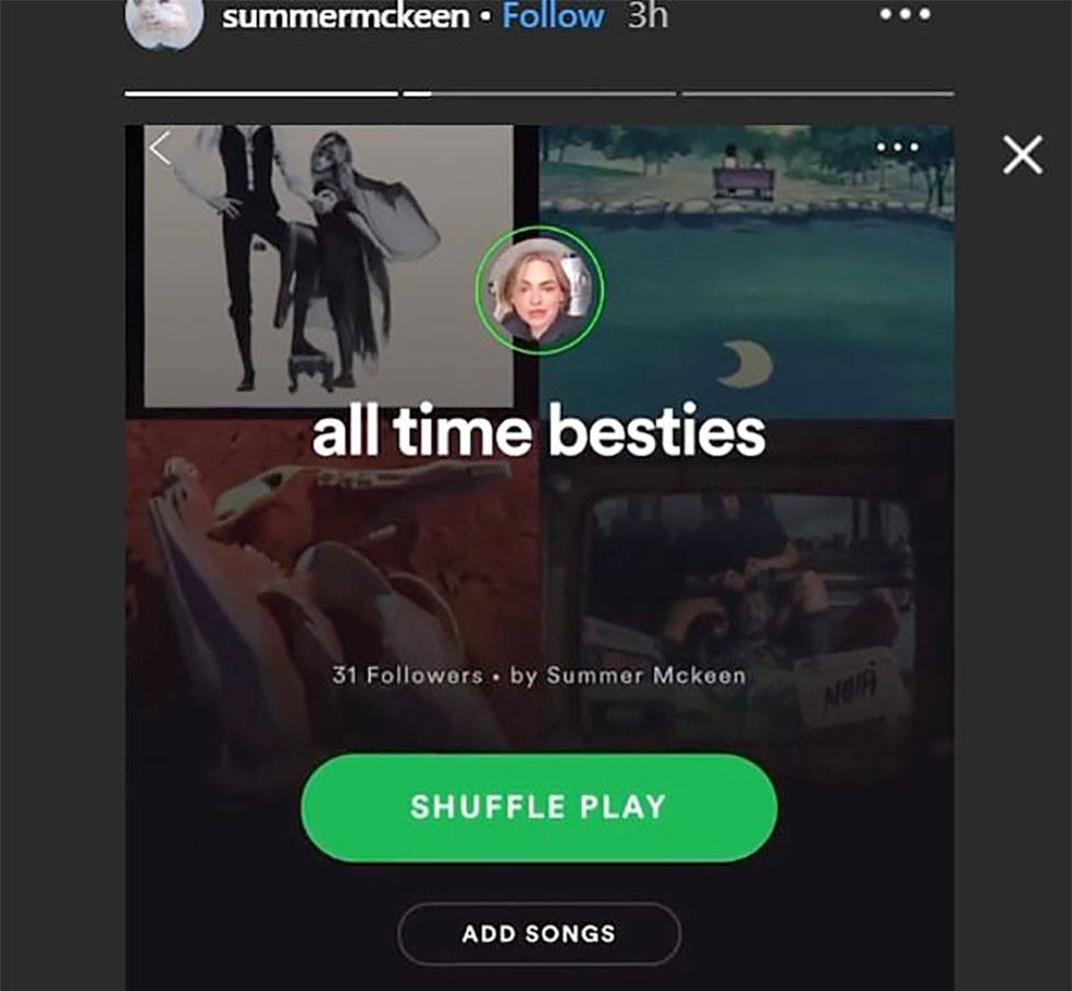 Stories para influencers en Spotify.