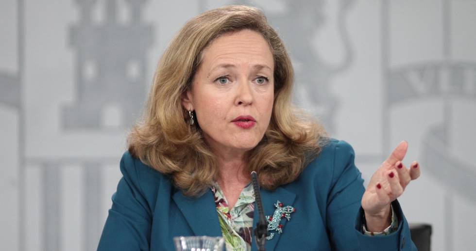 La vicepresidenta tercera y ministra de Asuntos Económicos y Transformación Digital, Nadia Calviño.rn