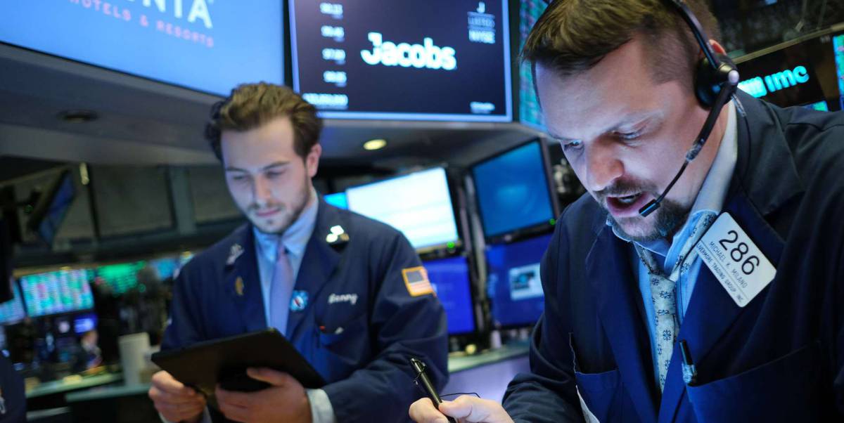 Operadores de la Bolsa de Nueva York