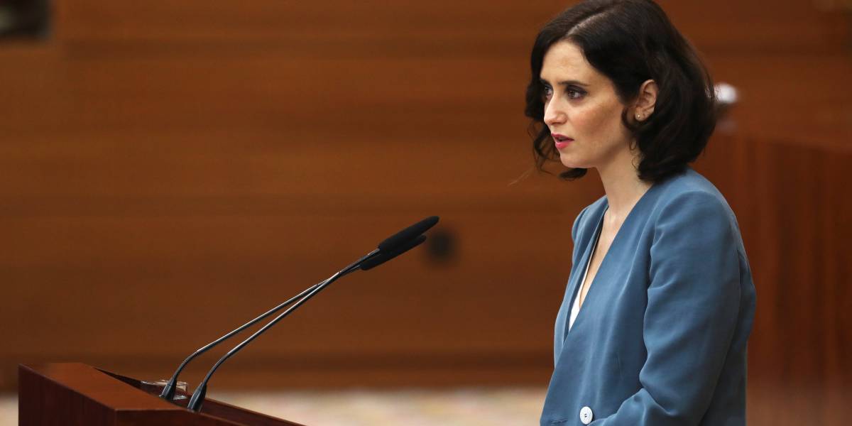 Isabel Díaz Ayuso, presidenta de la Comunidad de Madrid