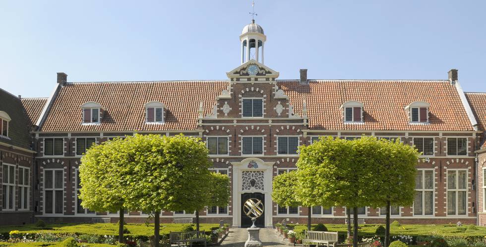 Jardín del Museo Haarlem.