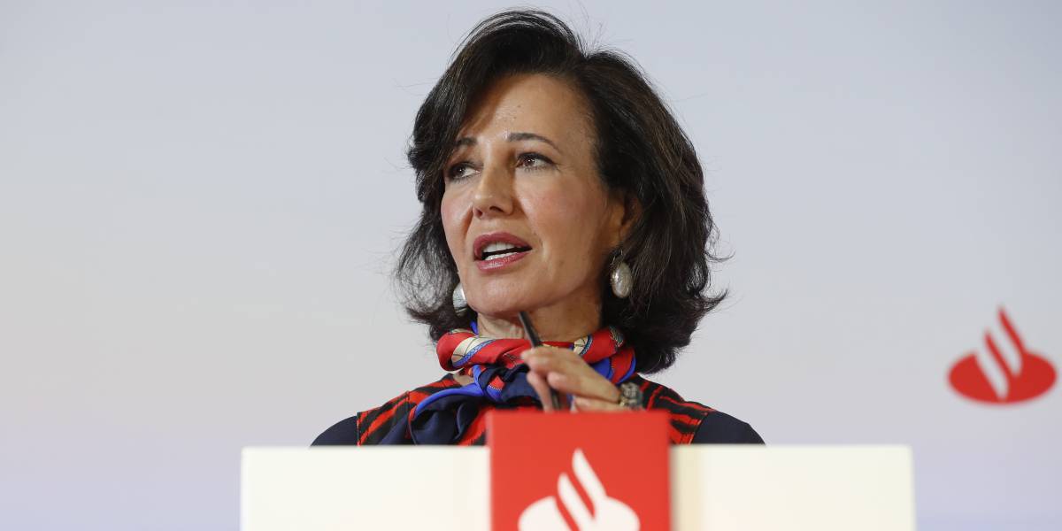 Ana Botín, presidenta del Banco Santander.