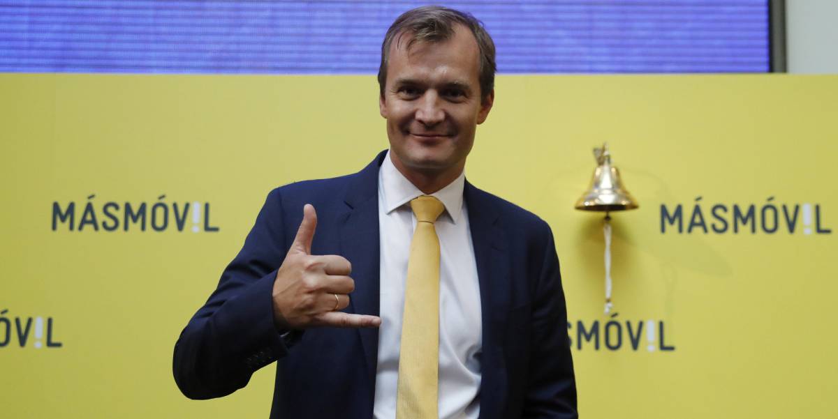 Imagen de archivo del consejero delegado de MásMóvil, Meinrad Spenger.