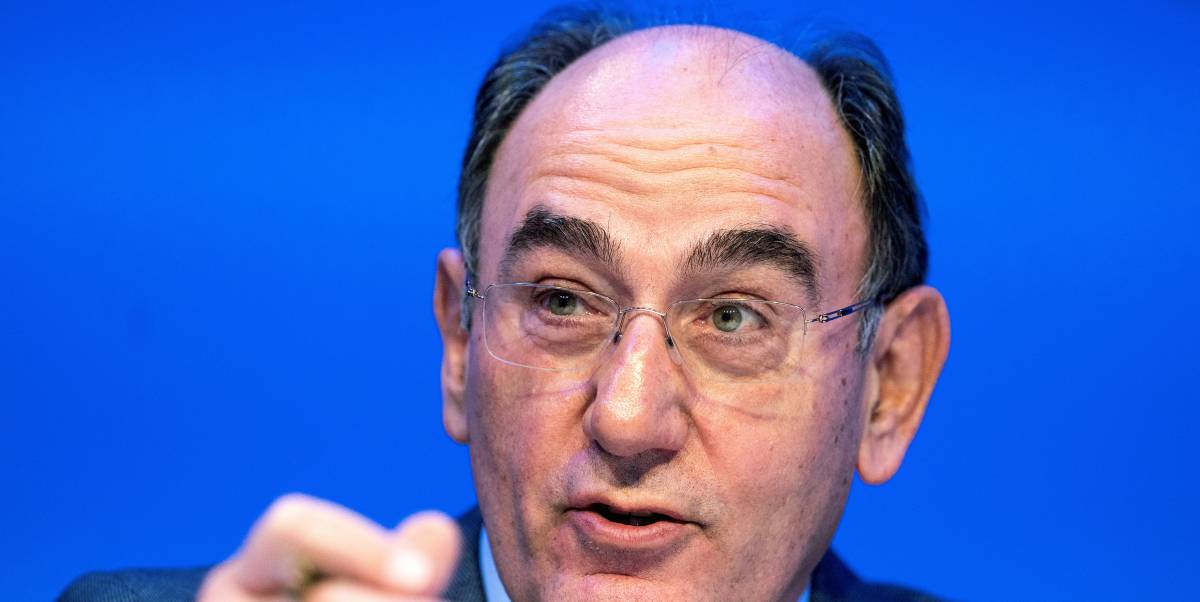 El presidente de Iberdrola, Ignacio Sánchez Galán.