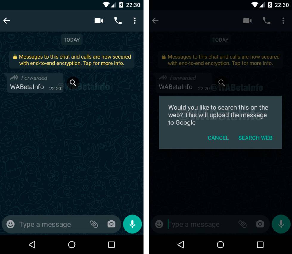 Verificación de noticias y textos por WhatsApp.