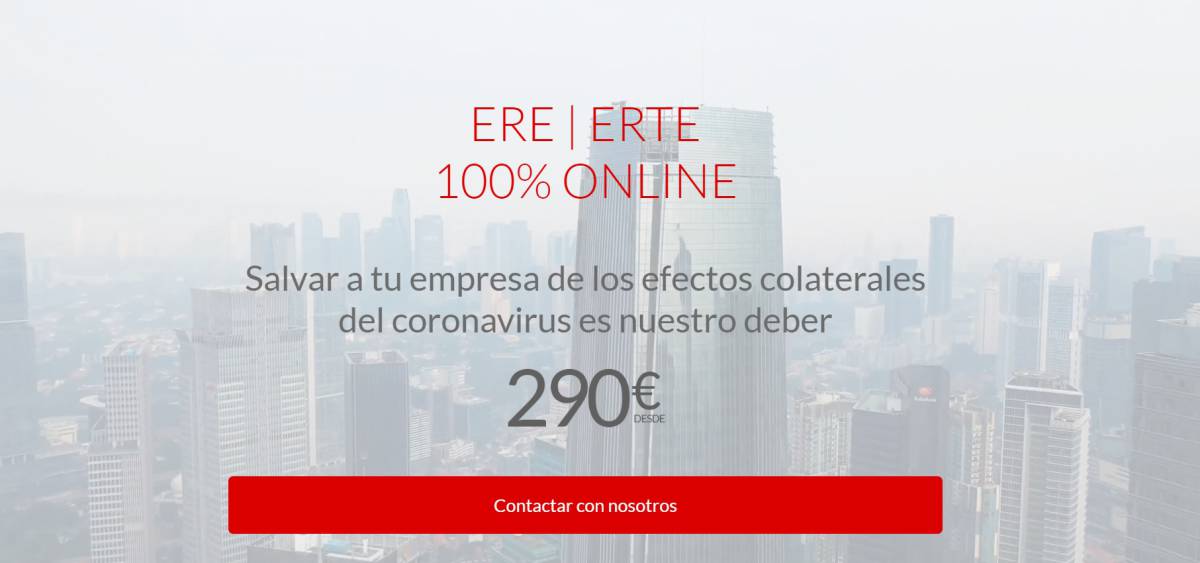 ERTE a 290 euros: ¿abogacía 'low cost' o publicidad engañosa?
