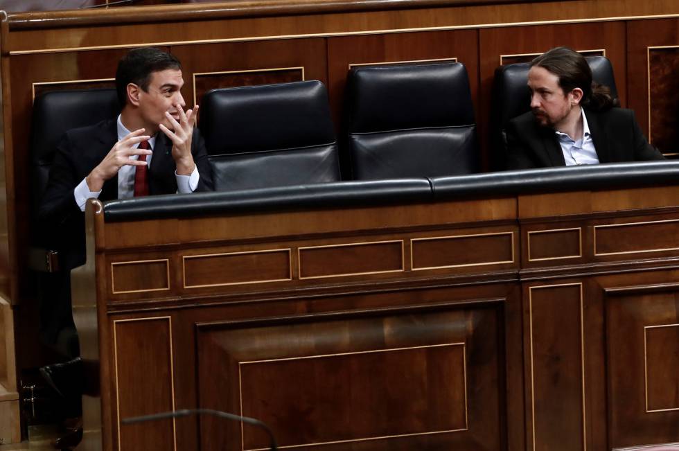 Pedro Sánchez y Pablo Iglesias