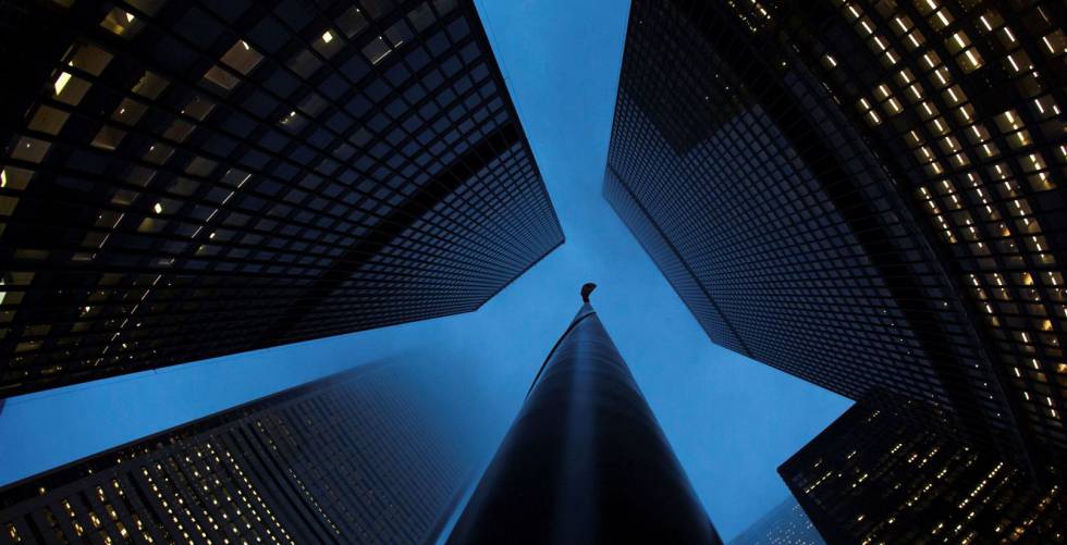 Edificios del distrito financiero.